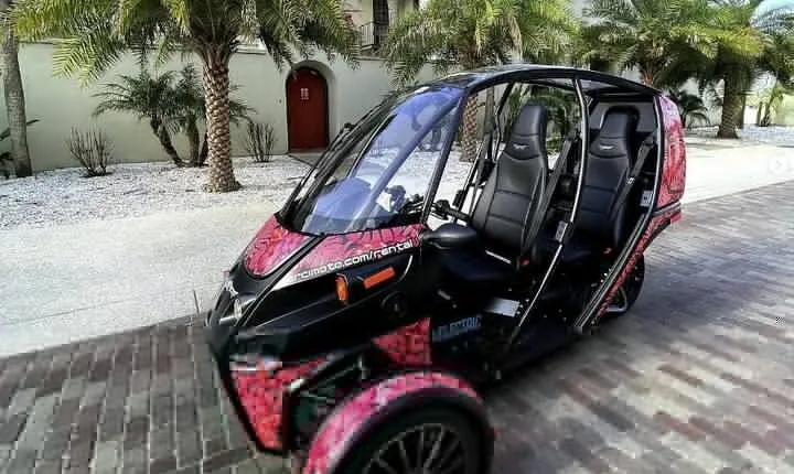 Electric 3 Wheel Scooter Rental in St. Augustine Florida