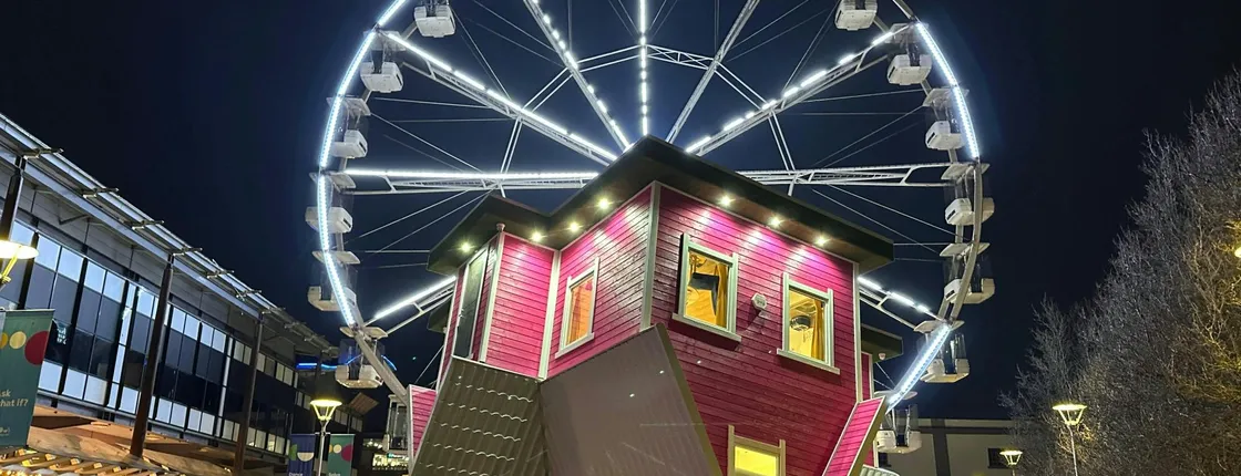 Upside Down House experience in Bristol