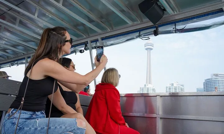 Toronto Highlights Walking Tour with CN Tower & Harbour Boat Ride