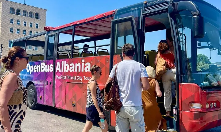 Tirana City Tour by Open Bus Albania