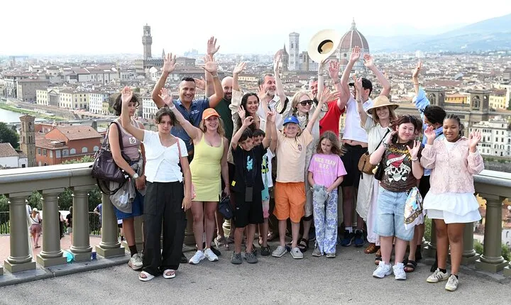 Uphill to Piazzale Michelangelo & San Miniato Basilica Panoramic Walking Tour
