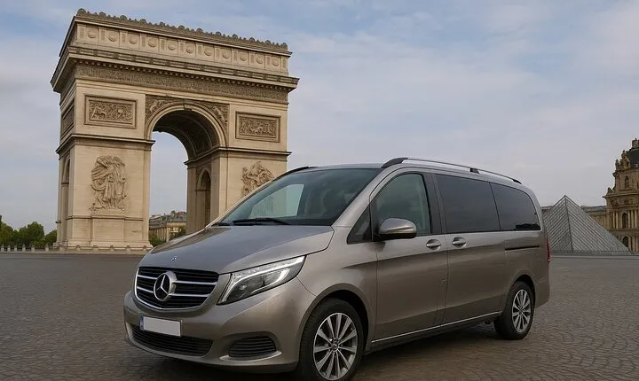 Paris Luxury Minivan City Tour with Audio Guide