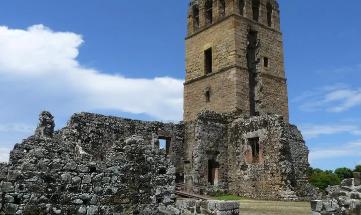 Archaeological Site. Admission ticket to Panama La Vieja
