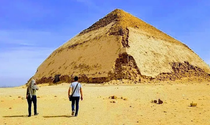 Full-day Great Pyramids, Saqqara step Pyramid, and Dahshure tour
