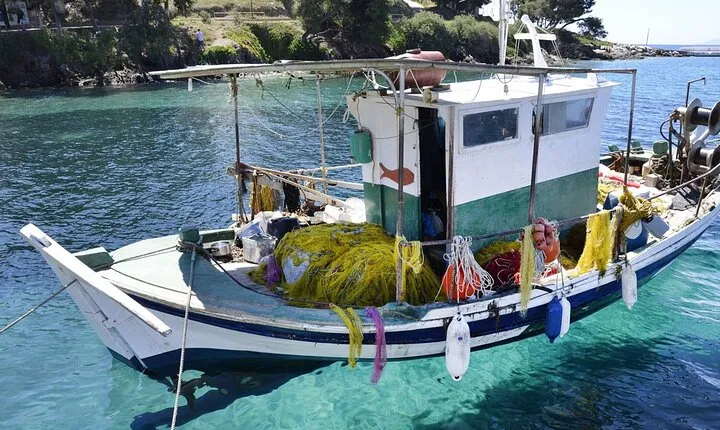 Private Fishing Tour From Athens With A Traditional Fishing Boat
