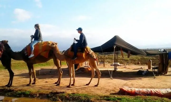 Private Atlas Mountains & Berber villages day trip & camel ride