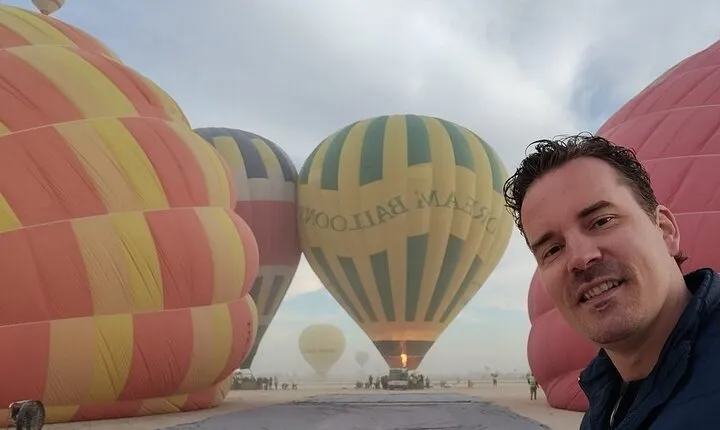 ِAmazing3 Night Cruise Aswan to Luxor By Plane from Cairo Balloon