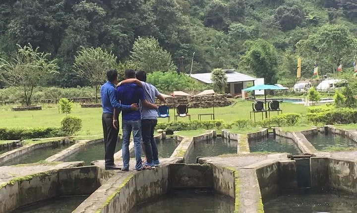 Tour with Dinner to Trout Fish Farm - Bhujung River