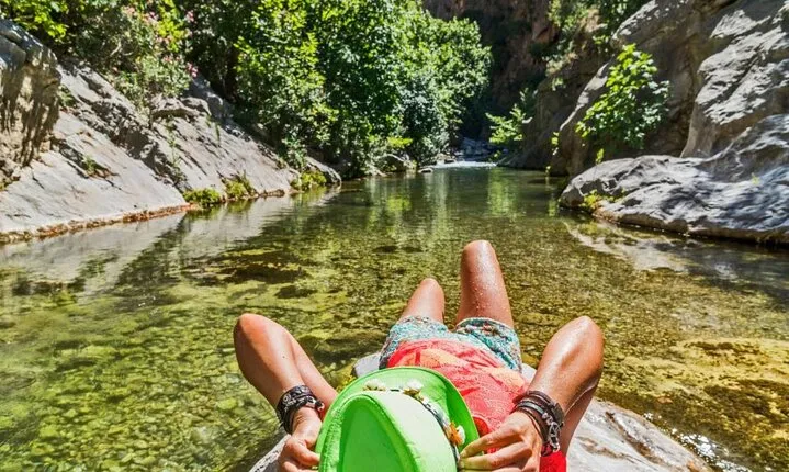 Agadir: Bath at Paradise Valley and Atlas Mountains