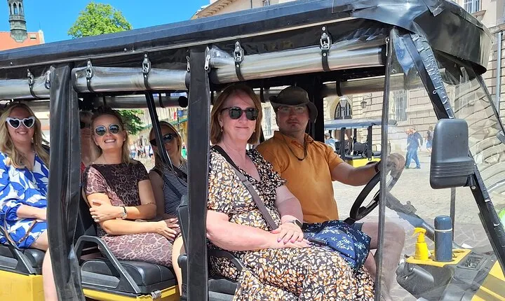 City Tour Golf Car ! Private full tour - we drive for 2 hours .