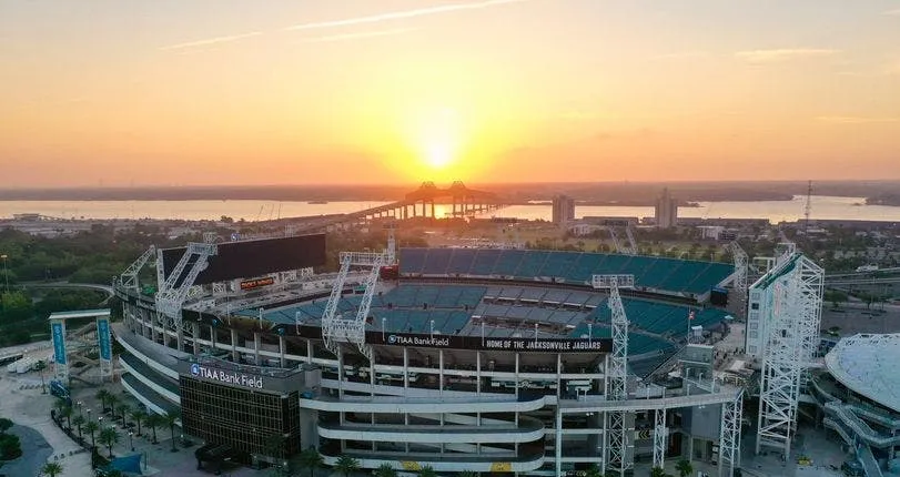 Jacksonville Jaguars NFL ticket and transportation from Orlando