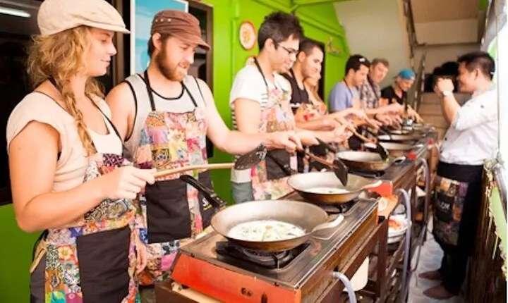 Silom Thai Cooking School with Fresh Market Tour