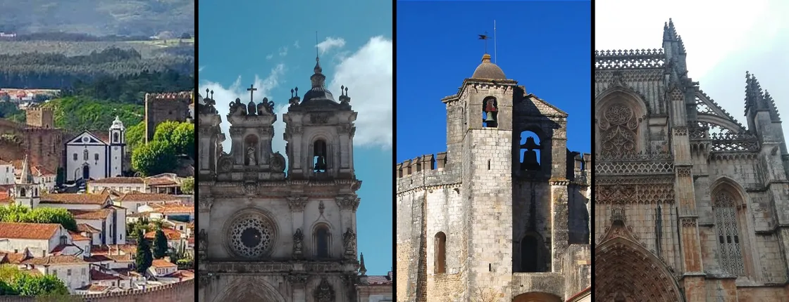 Trip from Coimbra to Lisbon with Tomar, Batalha, Alcobaça and Óbidos
