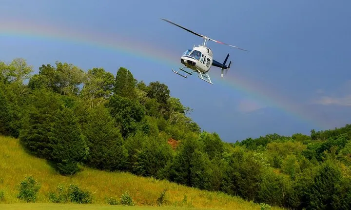 Scenic Helicopter Tour of Wears Valley, Tennessee