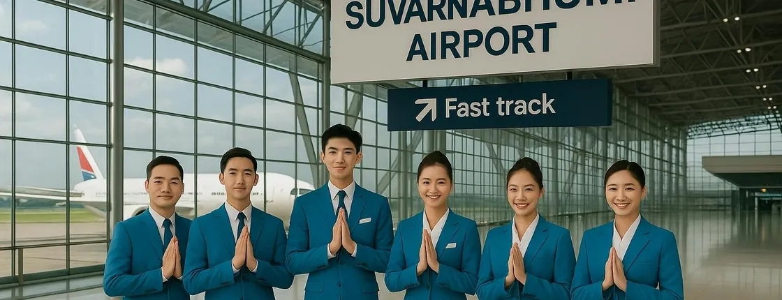 Suvarnabhumi Airport VIP Fast Track Arrival with Optional Services