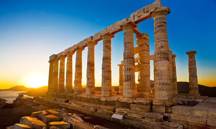 Athens To Cape Sounio and Poseidon Temple Sunset Private Tour