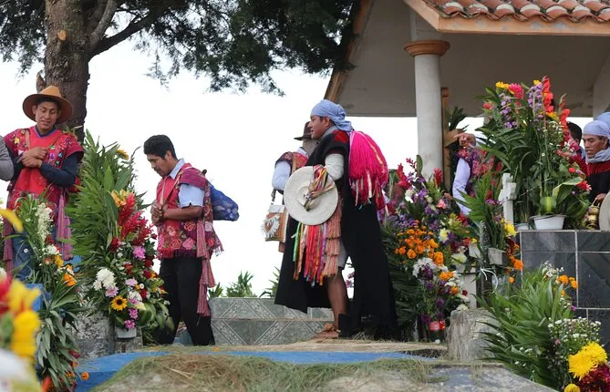 Traditional celebrations in indigenous villages of Chiapas