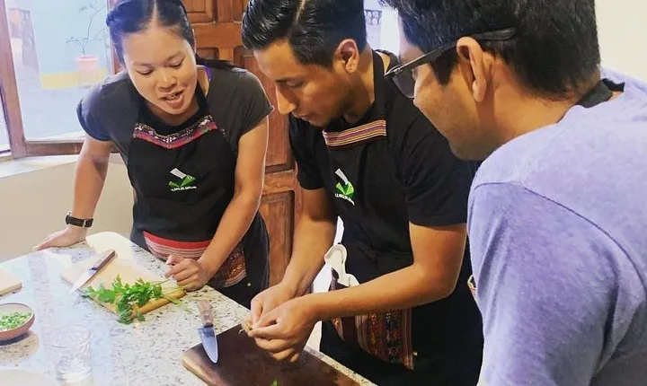 Traditional Bolivian Cooking Class w/ Cocktail Making by La Boca del Sapo, Sucre