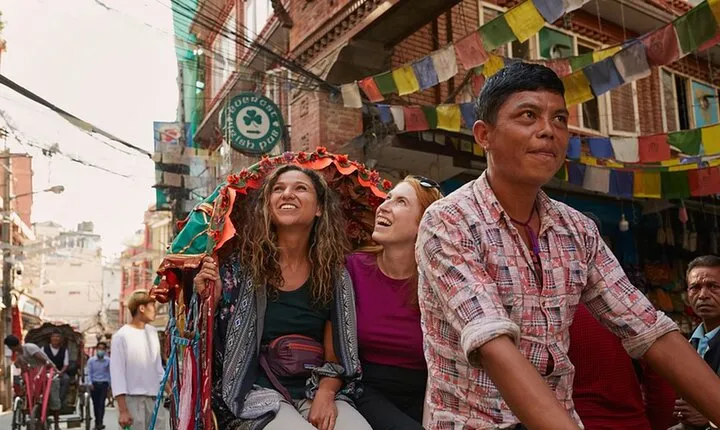 Kathmandu Sunset Tour by Rickshaw Including Durbar Square Visit