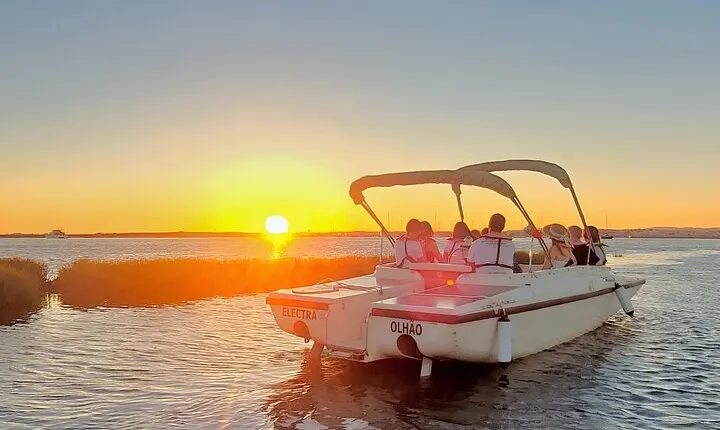 Sunset Boat Trip of Ria Formosa: an Eco-friendly Tour out from Faro