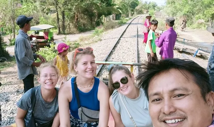 AfternoonTour. Bamboo train. killing cave with Secret bat cave
