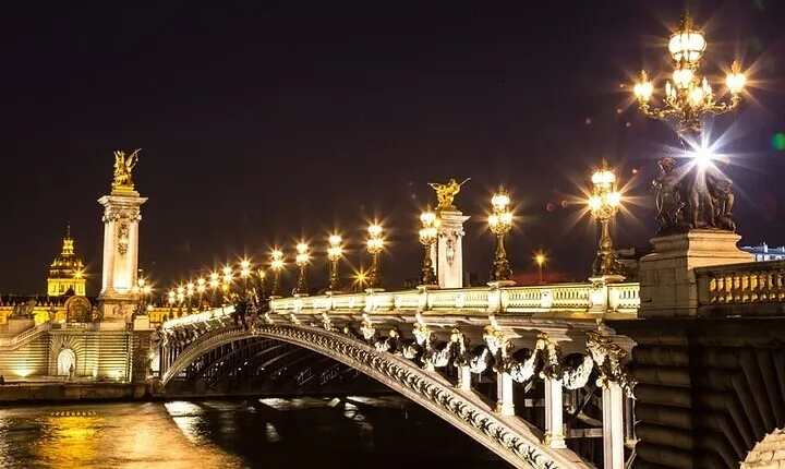 Private illumination Tour in Paris with Indian Dinner hotel Pickup