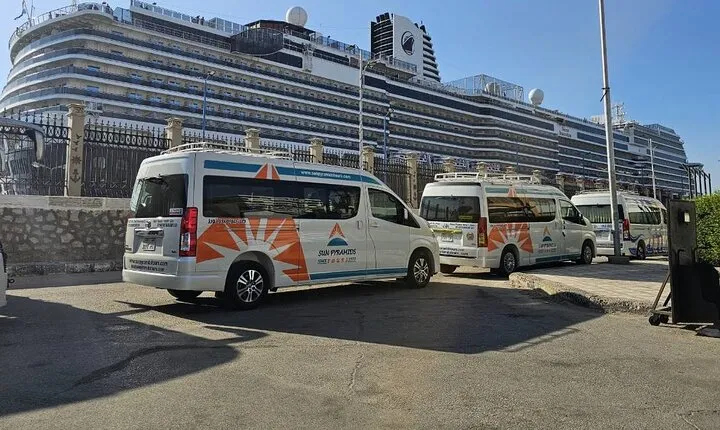 From Alexandria Port: Giza Pyramid & National Museum Private Tour