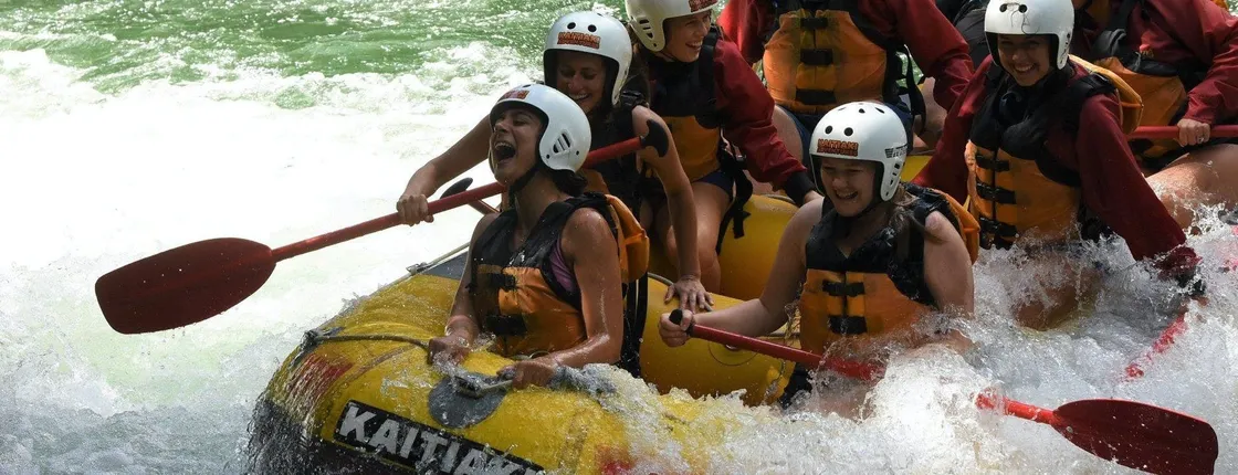 Kaituna River raft and sledge combo tour