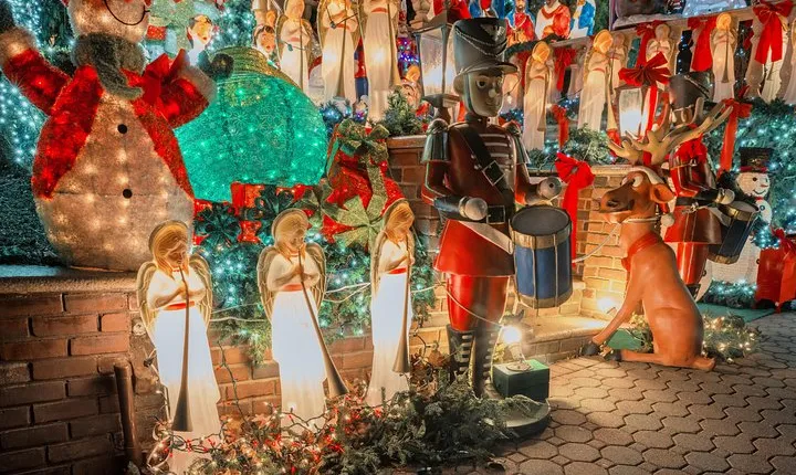 Dyker Heights Christmas Lights Express Bus from Times Square