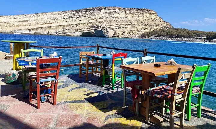 Matala Beach + Caves, Phaistos Palace & Southern Charm | Private