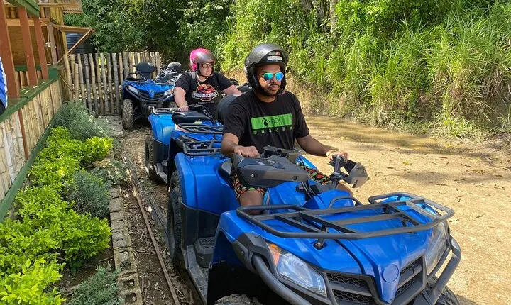 ATV Jungle Ride and Sunset at Rick’s Cafe from Montego Bay