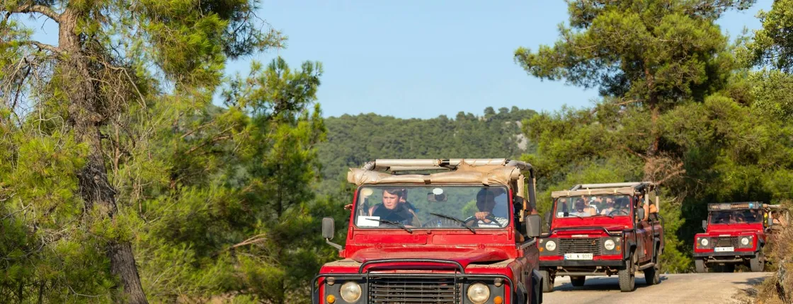 Marmaris 4x4 safari and boat cruise with onboard lunch