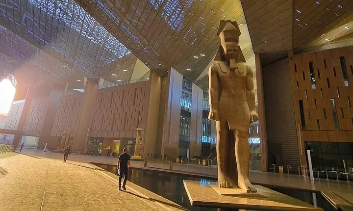 Guided tour to the Grand Egyptian Museum Giza Pyramids with Lunch