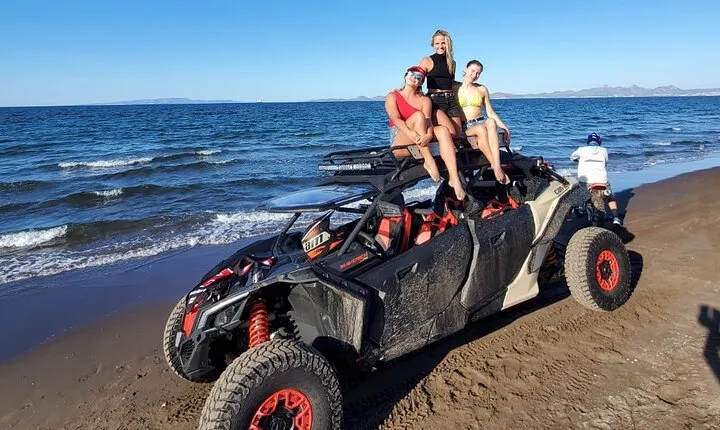 UTV Off-roading + sandboarding Adventure at the Dunes