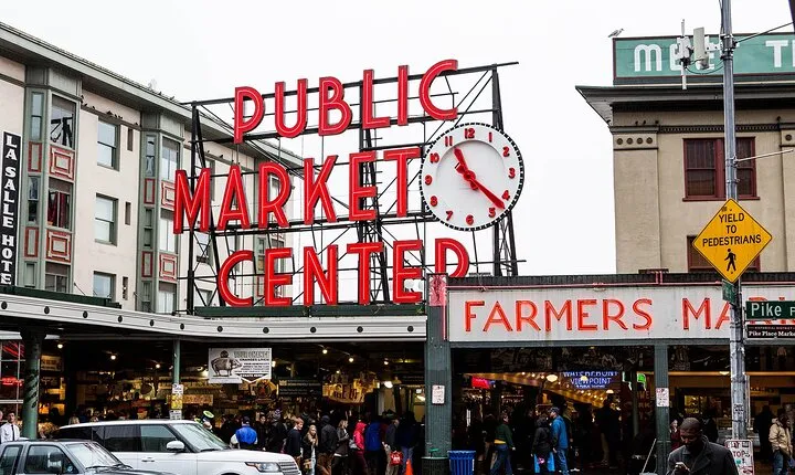 Seattle, Pike Place Market, The Spheres 1 Day Tour from Vancouver