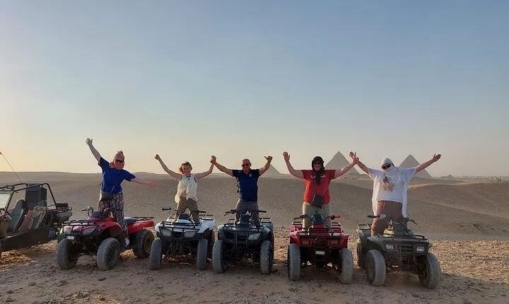 A Private Tour To Giza Pyramid, Sphinx, Camel, Lunch and ATV Bike