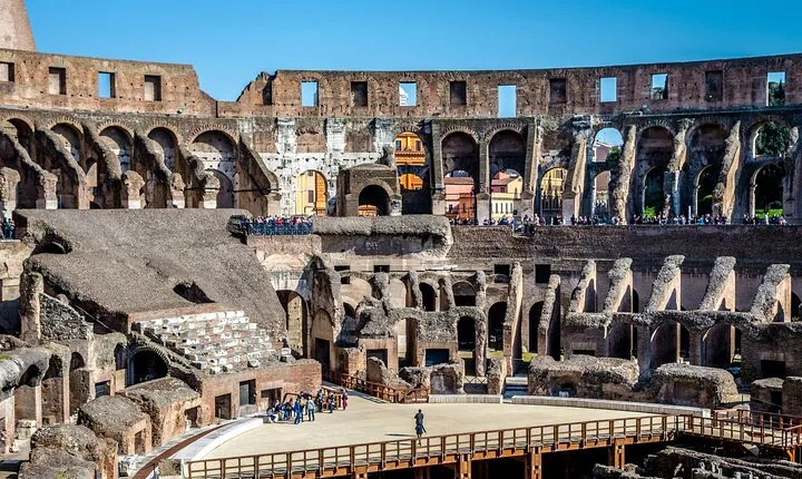 Colosseum Gladiator Arena Floor Complete Tour- Up To 6 People