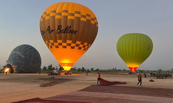 Hot Air balloon Trip in Luxor