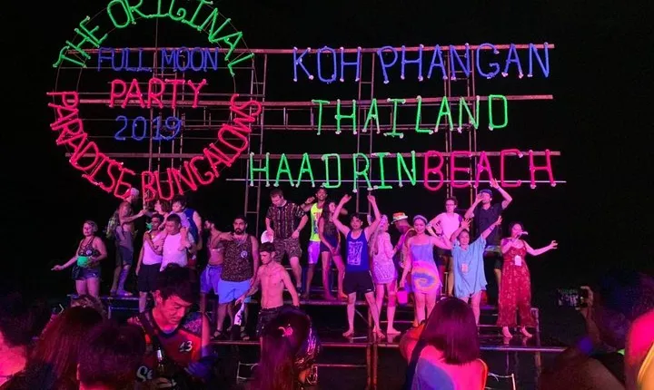 Full Moon Party by Speed Boat Transfer from Koh Samui