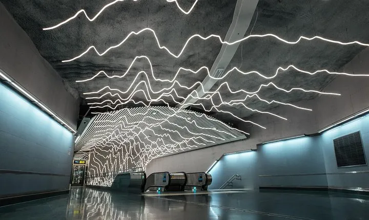 Stockholm: Underground Metro Art Ride with a Local