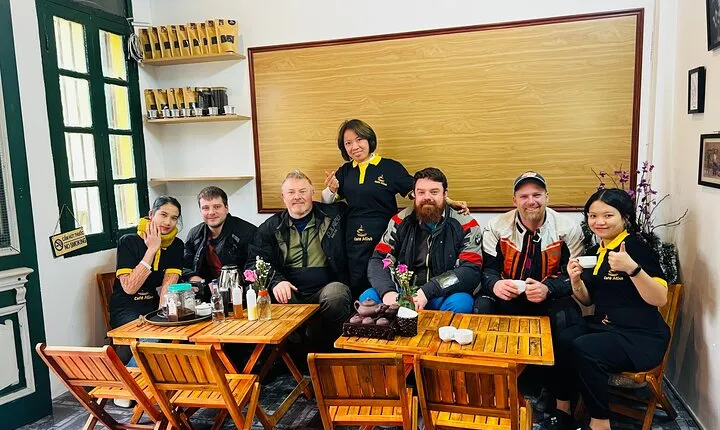 Hanoi Egg Coffee Class and Street Food Walking Tour