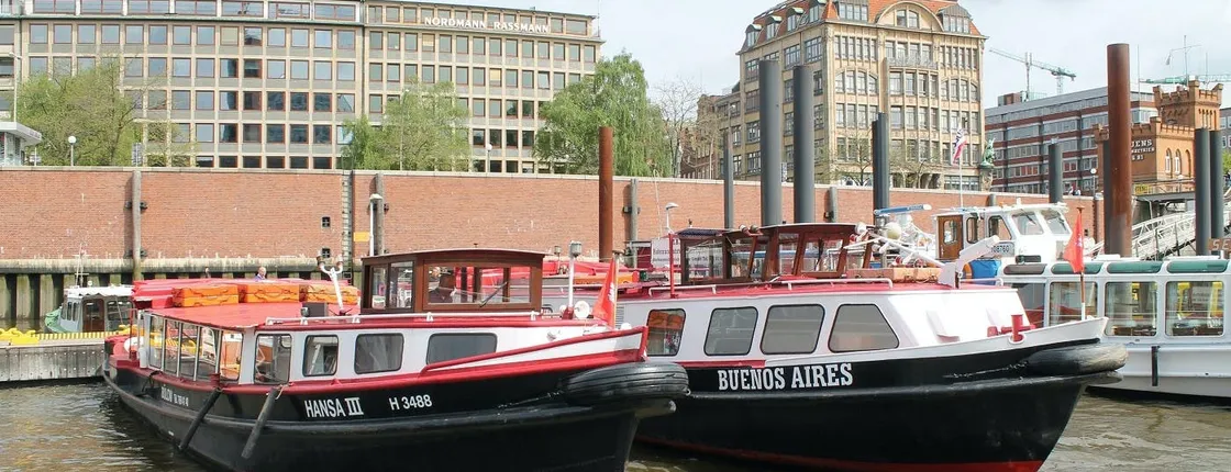 Grand harbor tour by boat in Hamburg