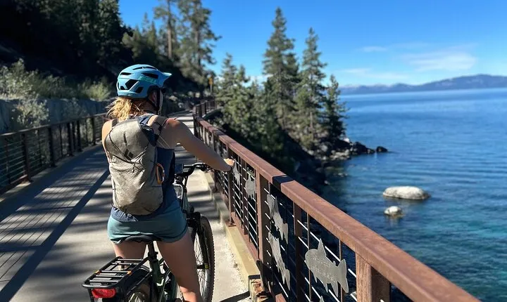 Self Guided E-Bike Tour on Lake Tahoe’s East Shore Bike Path