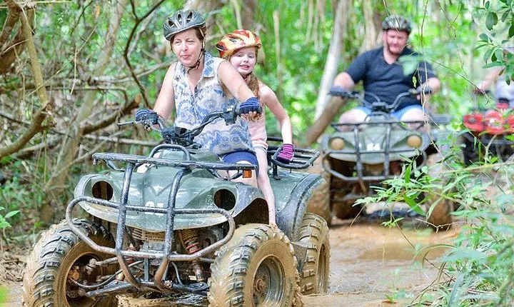 1 Hour ATV Riding, Flying Fox and Rope Bridge in Phuket