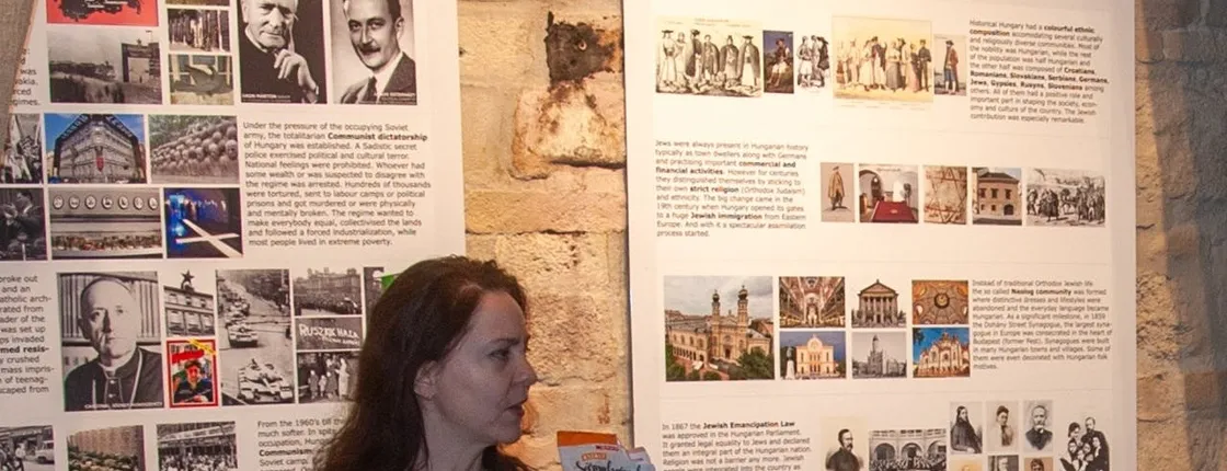 Budapest Jewish Ghetto Wall exhibition with history guide