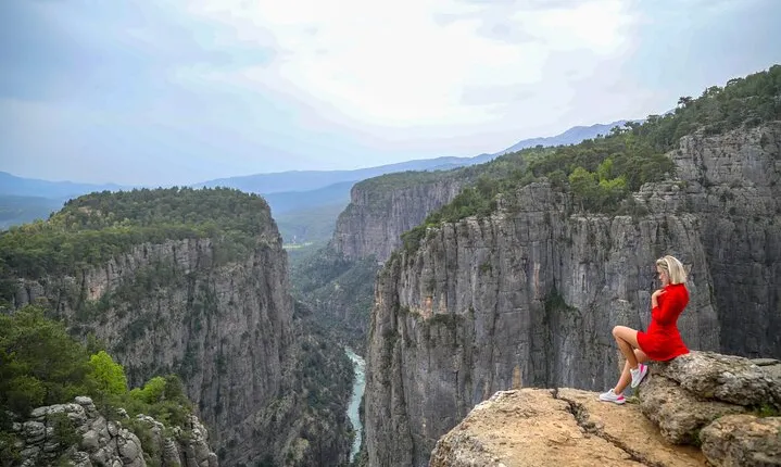 Rafting, Tazı Canyon and Cabrio Bus Safari From Kemer