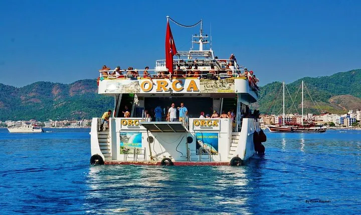 Dalyan Cruise: Iztuzu Beach, River Cruise and Mud Bath from Marmaris and Icmeler