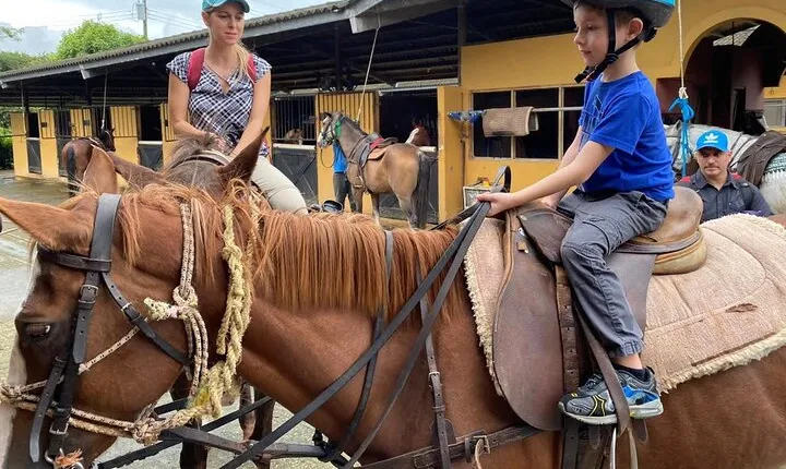Horseback Riding in the jungle near Panama City
