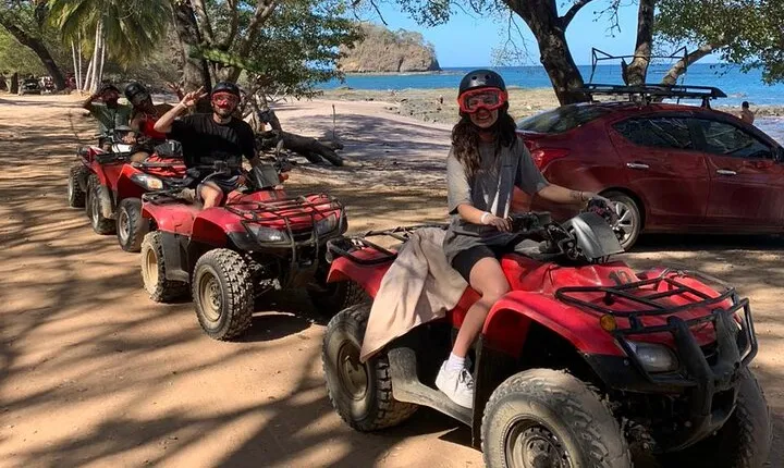 Discover secret beaches near Tamarindo on ATVs