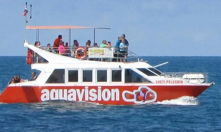 Aquavision Glassboat Katamaran
